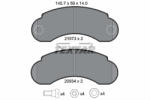 TEXTAR Set placute frana TEXTAR 2157302 (2157302) - turbochic