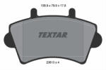 TEXTAR Set placute frana TEXTAR 2361301 (2361301) - turbochic