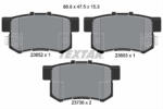 TEXTAR Set placute frana TEXTAR 2365201 (2365201) - turbochic