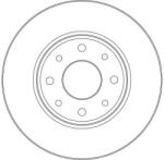 TRW Disc frana spate TRW DF4379 (DF4379)