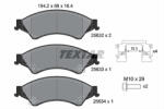 TEXTAR Set placute frana TEXTAR 2563201 (2563201) - turbochic