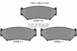 TEXTAR Set placute frana TEXTAR 2190701 (2190701) - turbochic