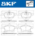 SKF Set placute frana fata SKF VKBP80043A (VKBP80043A)