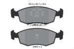 TEXTAR Set placute frana TEXTAR 2355202 (2355202) - turbochic