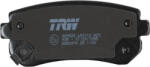 TRW Set placute frana spate TRW GDB3474 (GDB3474)