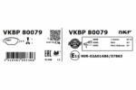 SKF Set placute frana fata SKF VKBP80079 (VKBP80079)