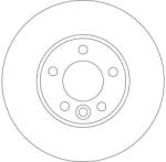 TRW Disc frana fata- PS TRW DF4308S (DF4308S)