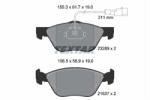 TEXTAR Set placute frana TEXTAR 2328902 (2328902) - turbochic