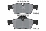 TEXTAR Set placute frana TEXTAR 2392302 (2392302) - turbochic