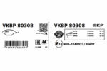 SKF Set placute frana fata SKF VKBP80308 (VKBP80308)