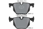 TEXTAR Set placute frana TEXTAR 2344702 (2344702) - turbochic