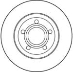 TRW Disc frana fata TRW DF2730 (DF2730)