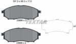 TEXTAR Set placute frana TEXTAR 2369803 (2369803) - turbochic