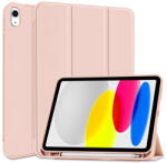 Tech-Protect Apple iPad 10.9 (2022) tablet tok (Smart Case) on/off funkcióval, Apple Pencil tartóval - Tech-Protect - pink (ECO csomagolás) (FN0468)