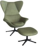 Flexlux Zöld bőr FLEXLUX STILO lounge fotel (FX-10035000722060)