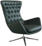 Flexlux Sötétzöld bőr FLEXLUX SINI lounge fotel (FX-10040000972065)