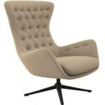 Flexlux Bézs színű, kárpitozott, forgó FLEXLUX SINI lounge fotel (FX-10040001244060)