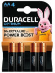 Somogyi Elektronic SOMOGYI Duracell OPTIMUM LR6 10PP110049 AA alkáli elem, 1, 5 V feszültség, kiemelkedő teljesítmény, 4db/bliszter (Duracell Optimum LR6)