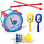 Bigtoys Hangszerek Trombita Racsni Dob (454163)