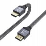 Wozinsky Hdmi 2.1 kábel 8K 60 Hz 48 Gbps 4K 120 Hz 2K 144 Hz 2m ezüst (5902429901928)