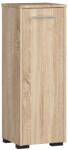  Dulap Vertical Baie Fin S30 1d Stejar Sonoma Comoda
