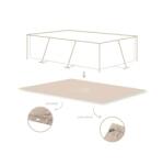 Swim Essentials Medence alátét Essence Sand 300×200 (SE-2025SE608)
