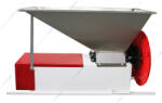 Enoitalia Eno 3 semiinox manual, zdrobitor desciorchinator struguri, Enoitalia, cuva inox, carcasa tabla smaltuita, cuva cu valturi, productivitate 300-500 kg/h, productie Italia