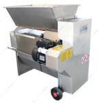 Enoitalia Eno 20 inox, zdrobitor desciorchinator struguri, cu motor, Enoitalia, cuva si carcasa inox, cuva cu snec, pompa preluare mustuiala, motor 1, 5 kW, productivitate 1600-1800 kg/h, productie Italia