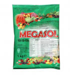 Rosier Megasol 19-19-19 1 kg ingrasamant foliar/ fertitigare hidrosolubil tip NPK+ microelemente (pomi fructiferi, legume, vita de vie, pepeni, flori)