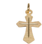 Ékszershop Pici lap kereszt arany medál (1294959)