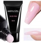 PAZYOU Akrilzselé körömhosszabbító építő zselé Nude Pink 30 ml (5905965219106)