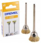Dremel 536 13 mm-es sárgaréz kefe fémek tisztításához és polírozásához (26150536JA)