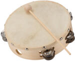 Soundsation ST2R-12 - 12" juharfa csörgődob természetes bőrrel és csörgőkkel - D987D