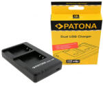 Patona Încărcător dual PATONA pentru Ricoh DB-120 GR IV incl. cablu USB-C (PT-4165)