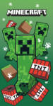 Jerry Fabrics Minecraft TNT Creepers fürdőlepedő, strandtörölköző 70x140cm (Fast Dry) (JFK145082)