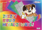 Aliga Fémezett papír füzet 25x35cm B4 6 szín (ZKRM-6390)