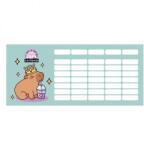 Lizzy Card Capybara órarend - mini - Lizzy Card (LIZ-7740001000)