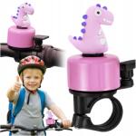 Gearox Gyerek Kerékpár Csengő Gyerek Roller Dinoszaurusz Rózsaszín (Gearox DZWONEK ROWEROWY DLA DZIECI DINO 120dB)