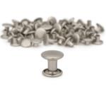 Kipa Szegecsek, kétoldalas, ezüst színű 12 mm (12x4x9 mm), 100 db