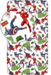 Marvel Bosszúállók gumis lepedő 90x200 cm Nr 02