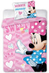 Disney Minnie gyerek, ovis ágyneműhuzat 100×135 cm, 40×60 cm Nr 03