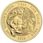 Royal Mint | Queen's Lion 1/4 uncia | Tudor Beasts | 2026 | aranyérme (9408150)