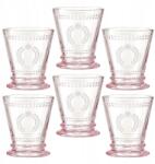 Villa Italia Rózsaszín pohárkészlet 240 ml 6 db Merida (NS251-K)