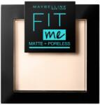Maybelline Fit Me Púder Archoz Mattító 105 Natural Ivory applikátorral