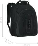 Wenger Geanta laptop Wenger, Legacy Black Series, 16 inch Laptop Backpack, Black (653629) Geanta, rucsac laptop