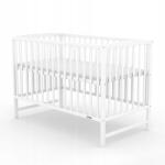 New Baby Fa kiságy New Baby 50957-NBSK-lill-bila 60 x 120 cm fehér (8596164121009)