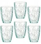 Villa Italia Türkiz pohár szett 270 ml 6 db Merida (NS248-K)