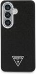 GUESS Husa Guess Fixed Glitter Triangle cu MagSafe compatibila cu Samsung Galaxy S26, Negru (3666339613518)