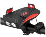 Carsons Far cu 2 leduri, cu acumulator 2000mAh si suport telefon (2460008)