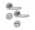 Hoppe Maner usa interior, Hoppe New York, cu rozeta, culoare argintiu, (2260098)